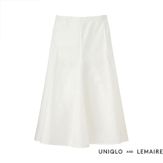 LEMAIRE(ルメール)のUniqlo X Lemaire シアサッカーフレアスカート レディースのスカート(ひざ丈スカート)の商品写真