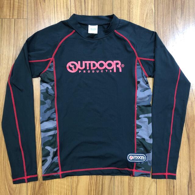 OUTDOOR(アウトドア)のoutdoor ラッシュガード 160 キッズ/ベビー/マタニティのキッズ服男の子用(90cm~)(水着)の商品写真