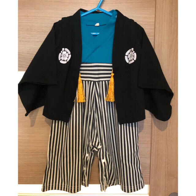 袴ロンパース　80サイズ キッズ/ベビー/マタニティのベビー服(~85cm)(ロンパース)の商品写真