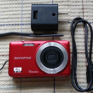 オリンパス(OLYMPUS)のOLYMPUS オリンパス VG -110 RED(コンパクトデジタルカメラ)