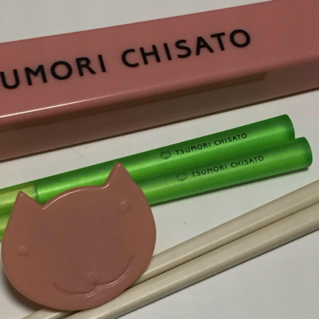 TSUMORI CHISATO(ツモリチサト)のツモリネコちゃんお箸♡ インテリア/住まい/日用品のキッチン/食器(カトラリー/箸)の商品写真