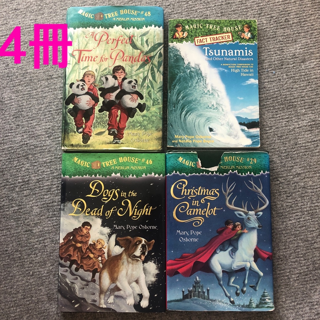 Magic Tree House 4冊セット エンタメ/ホビーの本(絵本/児童書)の商品写真