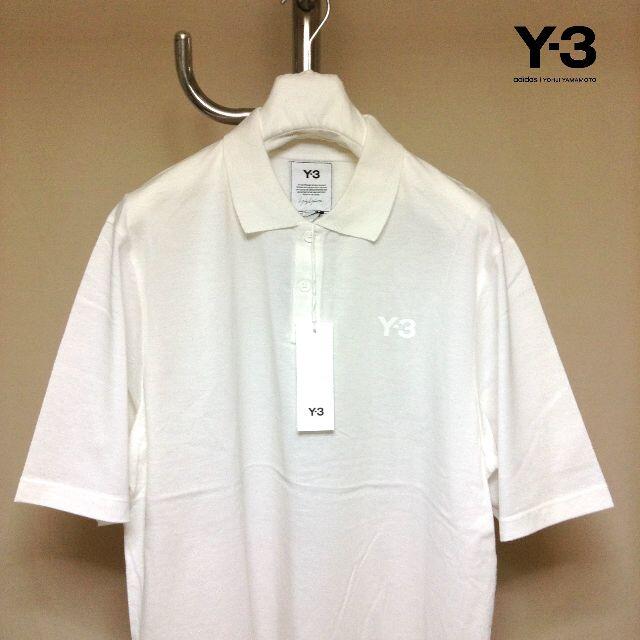 新品 S 21ss Y-３ポロシャツ 白 鹿の子 半袖 721