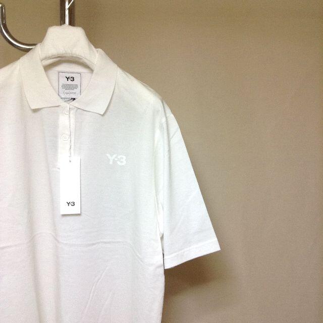 新品 S 21ss Y-３ポロシャツ 白 鹿の子 半袖 721Hiro1313tシャツy3