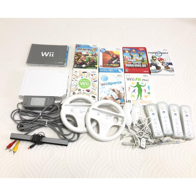 Wii(ウィー)のWii エンタメ/ホビーのゲームソフト/ゲーム機本体(家庭用ゲームソフト)の商品写真