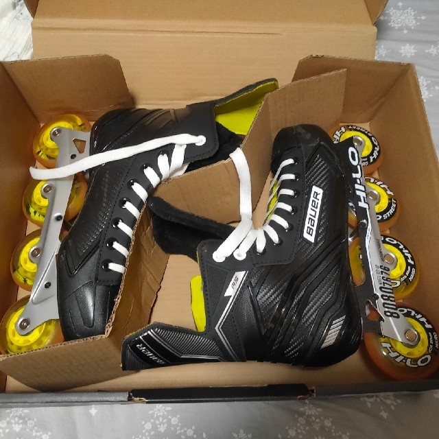 帯電防止処理加工 BAUER インラインスケート靴 RS シニア - その他