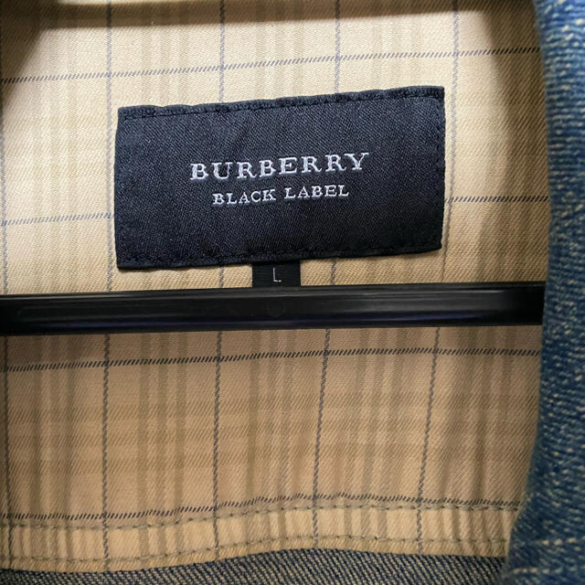 BURBERRY BLACK LABEL(バーバリーブラックレーベル)のバーバリー BLACK LABEL デニムジャケット メンズのジャケット/アウター(Gジャン/デニムジャケット)の商品写真