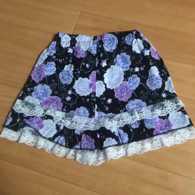 浴衣ドレス 甚平　MADEU 100 キッズ/ベビー/マタニティのキッズ服女の子用(90cm~)(甚平/浴衣)の商品写真