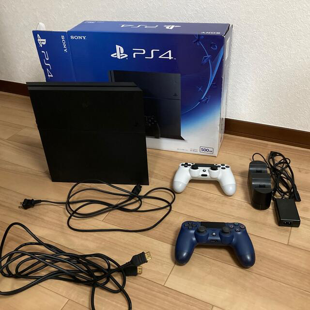 SONY PlayStation4 本体 CUH-1200AB01、充電スタンドゲームソフト