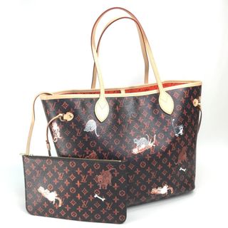 ルイヴィトン(LOUIS VUITTON)のルイヴィトン LOUIS VUITTON ネヴァーフルMM M44441 トランスフォームドモノグラム  カバン キャットグラム トートバッグ モノグラムキャンバス マロン 未使用(トートバッグ)