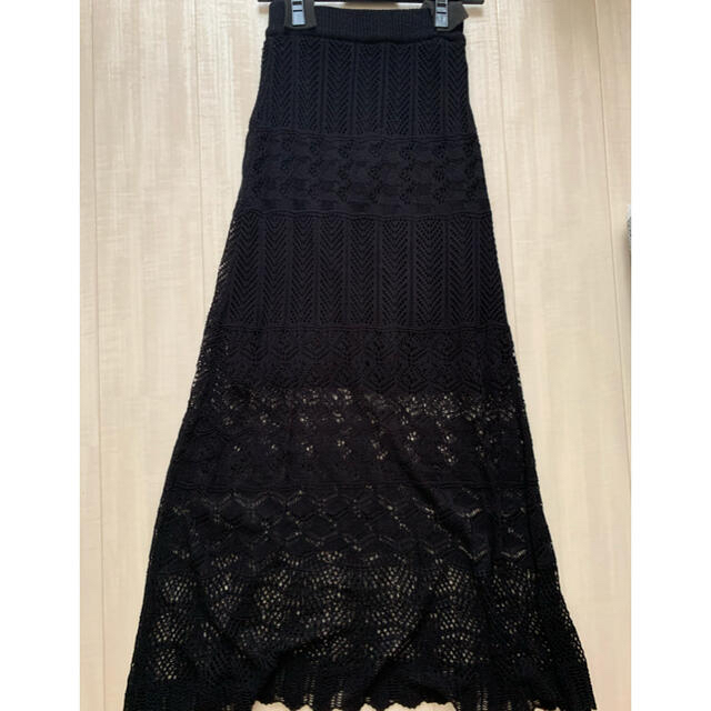 dholic(ディーホリック)のdholic パンチングニットマーメイドスカート レディースのスカート(ロングスカート)の商品写真