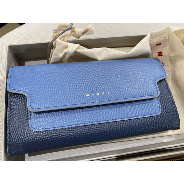 希少　Marni マルニ　財布　バッグ　コインケース　長財布　サフィアーノ