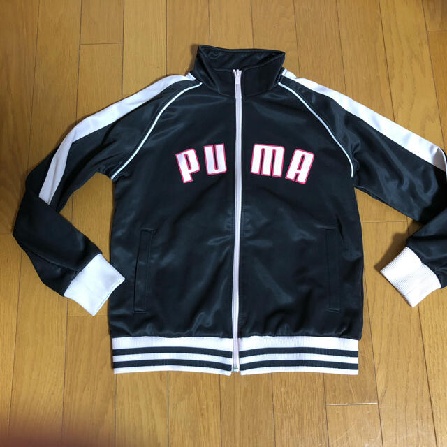 PUMA(プーマ)のPUMA 女児ジャージ上　140 キッズ/ベビー/マタニティのキッズ服女の子用(90cm~)(ジャケット/上着)の商品写真