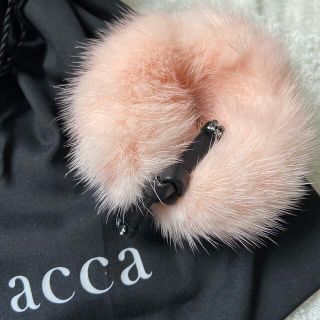 acca - acca ミンクファーシュシュの通販 by momo's shop|アッカなら