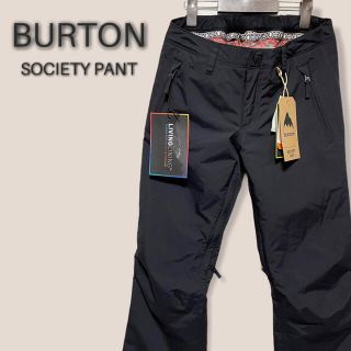 バートン(BURTON)の【新品タグ付】BURTON ソサエティ パンツ ウィメンズ スノボ ブラック S(ウエア/装備)