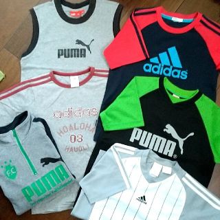 アディダス(adidas)のadidas  PUMA    まとめ売り  140  150(Tシャツ/カットソー)