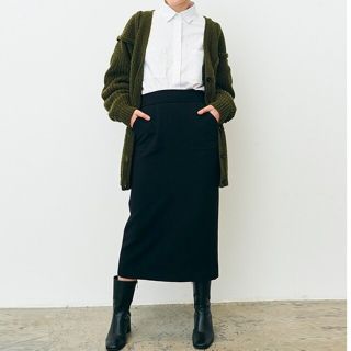 ステュディオス(STUDIOUS)の【CLANE】POCKET BASIC SKIRT(ロングスカート)