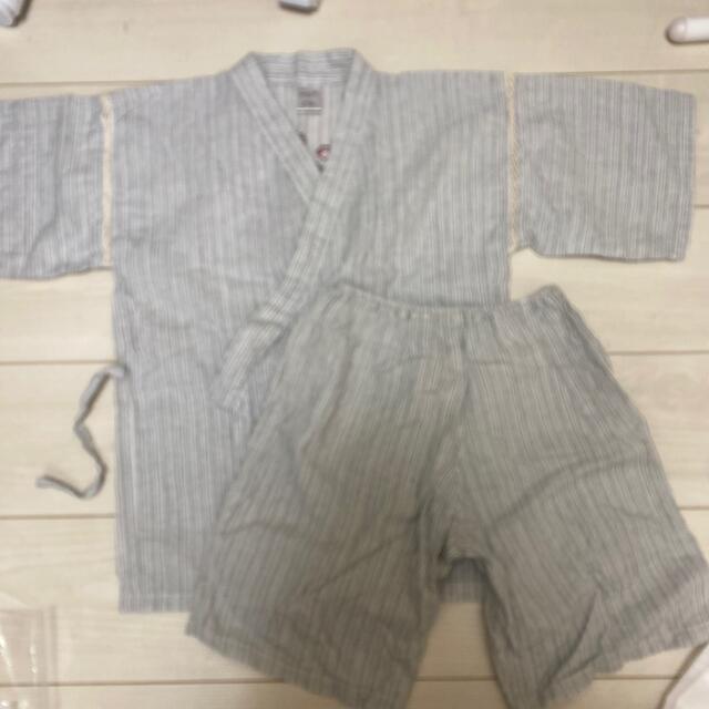 甚平130 キッズ/ベビー/マタニティのキッズ服男の子用(90cm~)(甚平/浴衣)の商品写真