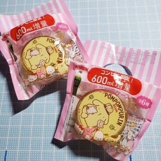 ポムポムプリン(ポムポムプリン)のPOMPOMPURIN ミニプラケース ×2個(ノベルティグッズ)