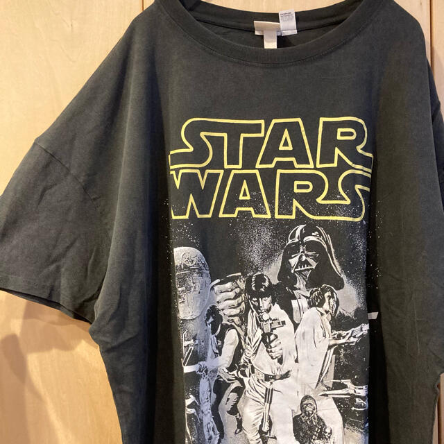 H&M(エイチアンドエム)の新品 スターウォーズ starwars XL ビッグシルエット プリントTシャツ メンズのトップス(Tシャツ/カットソー(半袖/袖なし))の商品写真