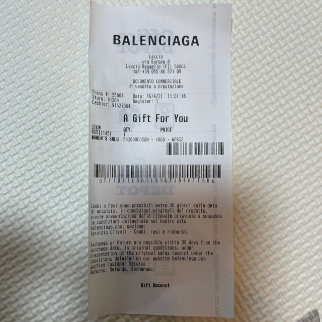 Balenciaga(バレンシアガ)の【こーすけ。様専用】BALENCIAGA 長財布 ラッピングBOX付き メンズのファッション小物(長財布)の商品写真