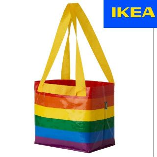 イケア(IKEA)のIKEA エコバッグ マルチカラー 小 1枚(エコバッグ)