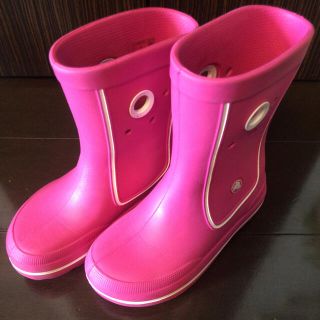 クロックス(crocs)の《お値引き》クロックス　長靴　J2 20.8cm(長靴/レインシューズ)