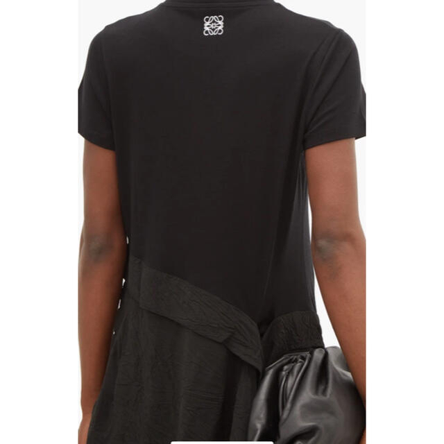 LOEWE - LOEWE♡ロエベ SATIN&JERSEYTシャツドレスの通販 by LOEWE - LOEWE♡ロエベ SATIN&JERSEYTシャツドレスの通販 by