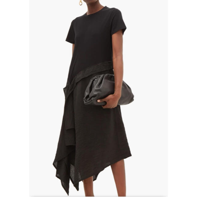 LOEWE - LOEWE♡ロエベ SATIN&JERSEYTシャツドレスの通販 by LOEWE - LOEWE♡ロエベ SATIN&JERSEYTシャツドレスの通販 by