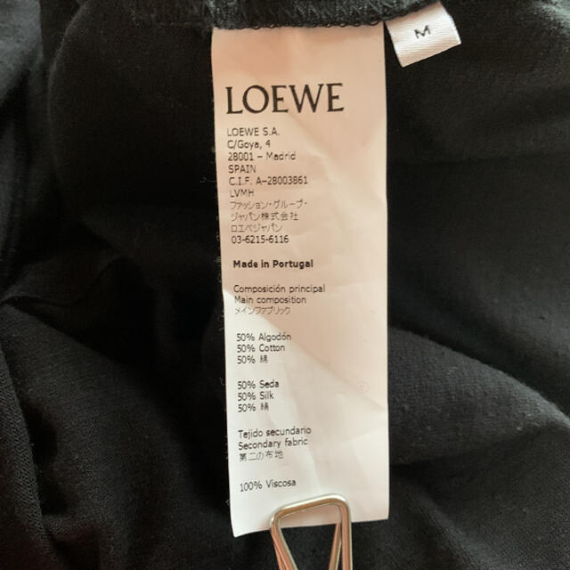 LOEWE(ロエベ)のLOEWE♡ロエベ SATIN＆JERSEYTシャツドレス レディースのワンピース(ロングワンピース/マキシワンピース)の商品写真