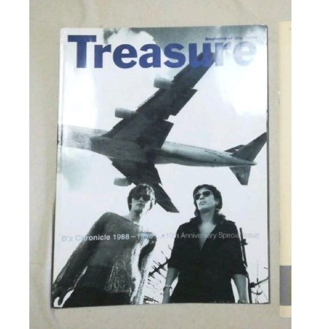 be-s(ビーズ)のB'z　Treasure　記念誌 エンタメ/ホビーのタレントグッズ(ミュージシャン)の商品写真