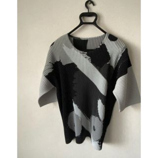 イッセイミヤケ(ISSEY MIYAKE)のオムプリッセ　イッセイミヤケ　Big Brash Tシャツ　サイズ2(Tシャツ/カットソー(半袖/袖なし))