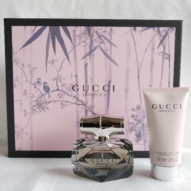 Gucci(グッチ)のGUCCI bamboo GUCバンブーギフトセット　香水オードパルファム コスメ/美容の香水(香水(女性用))の商品写真