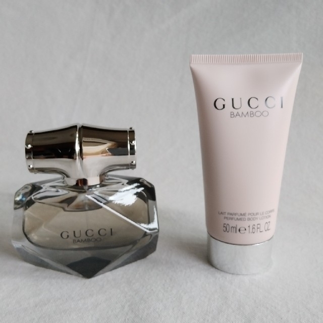 Gucci(グッチ)のGUCCI bamboo GUCバンブーギフトセット　香水オードパルファム コスメ/美容の香水(香水(女性用))の商品写真