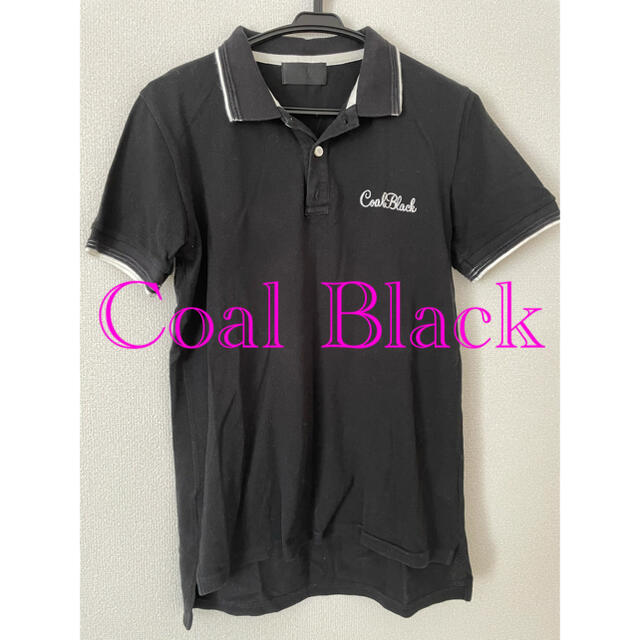 COALBLACK(コールブラック)のCoal Black  コールブラック　ポロシャツ　M ブラック メンズのトップス(ポロシャツ)の商品写真