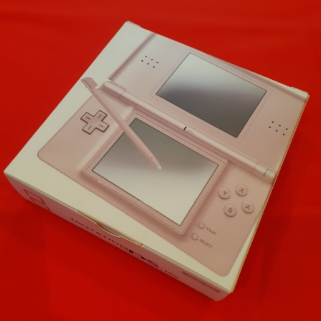 ニンテンドーDS(ニンテンドーDS)の★新品★ ニンテンド-DS LITE メタリックロゼ　DSライト エンタメ/ホビーのゲームソフト/ゲーム機本体(携帯用ゲーム機本体)の商品写真