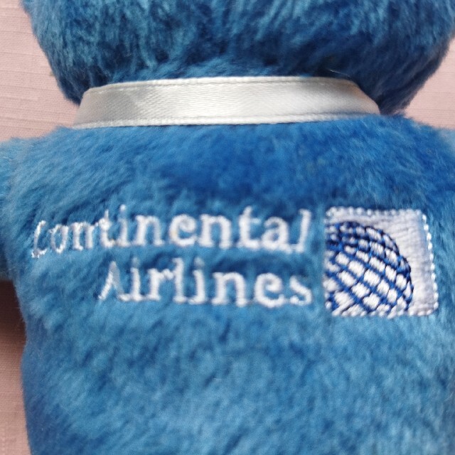 コンチネンタル航空テディベア エンタメ/ホビーのおもちゃ/ぬいぐるみ(ぬいぐるみ)の商品写真