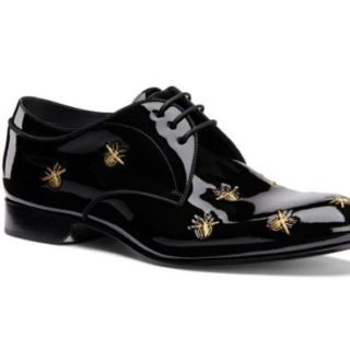 ディオールオム(DIOR HOMME)のdior homme goldcupcel bee shoes(ドレス/ビジネス)