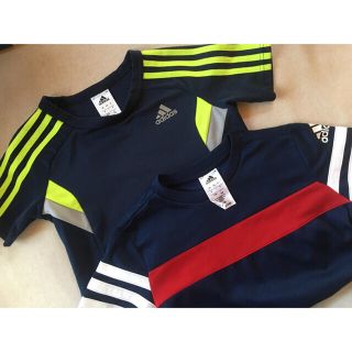 アディダス(adidas)のまなな様＊アディダス・adidas Tシャツ3点　130.140サイズ(Tシャツ/カットソー)