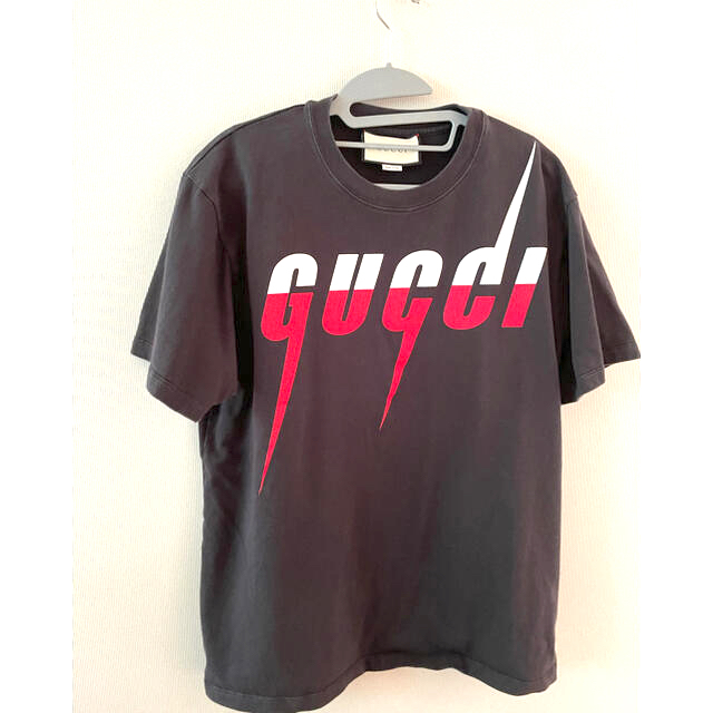 Gucci(グッチ)の本物最安値♪BTS ジミン着用モデル GUCCI ブレードTシャツ グッチ 黒 メンズのトップス(Tシャツ/カットソー(半袖/袖なし))の商品写真