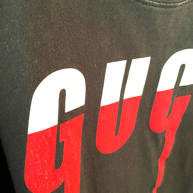 Gucci(グッチ)の本物最安値♪BTS ジミン着用モデル GUCCI ブレードTシャツ グッチ 黒 メンズのトップス(Tシャツ/カットソー(半袖/袖なし))の商品写真