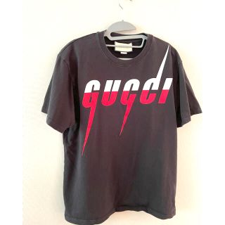 グッチ(Gucci)の本物最安値♪BTS ジミン着用モデル GUCCI ブレードTシャツ グッチ 黒(Tシャツ/カットソー(半袖/袖なし))