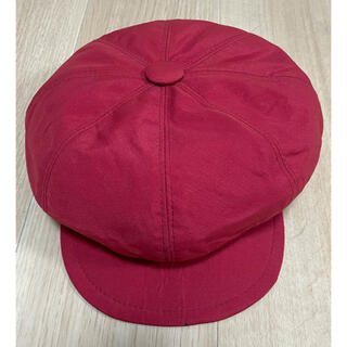 カシラ(CA4LA)の【USED】faustmann ハンチング　赤(ハンチング/ベレー帽)