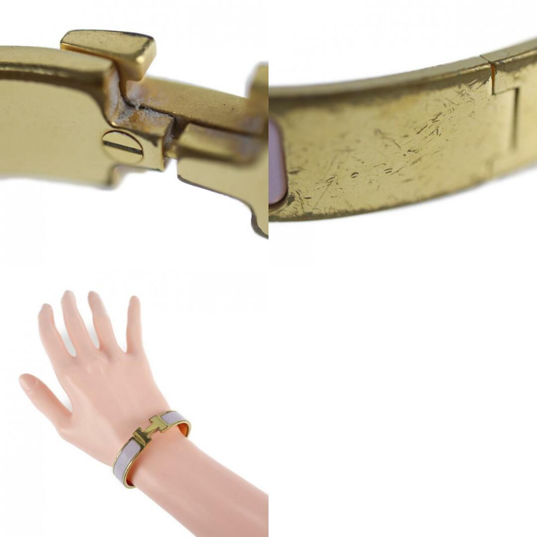 Hermes - HERMES エルメス クリッククラック PM バングル メタル ... 【美品】HERMES エルメス クリッククラック バングル ピンク