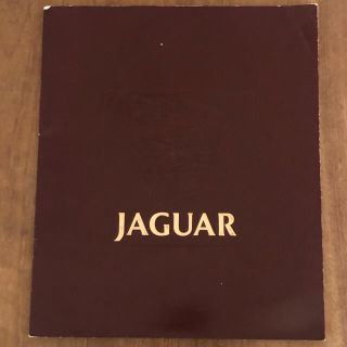 ジャガー(Jaguar)のジャガー　JAGUAR カタログ(カタログ/マニュアル)