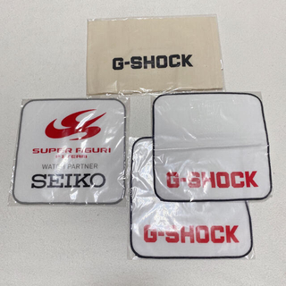 ジーショック(G-SHOCK)のG-SHOCK タオルハンカチ　ミニバッグ(ハンカチ/ポケットチーフ)