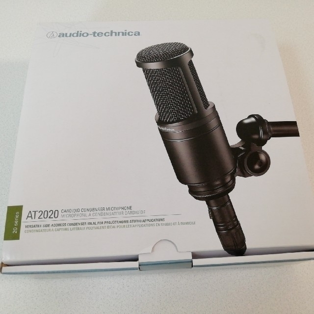 audio-technica　コンデンサーマイク　AT2020