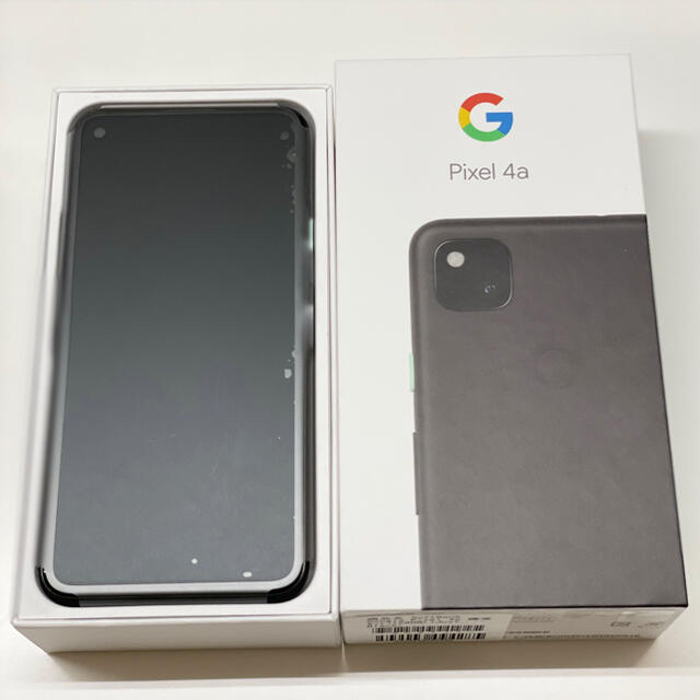 スマートフォン/携帯電話Google Pixel 4a  JustBlack 128GB SIMフリー