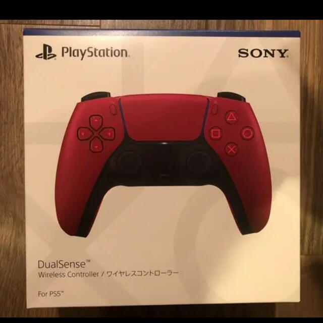 PS5 DualSense ワイヤレス コントローラー コズミック レッド 新品