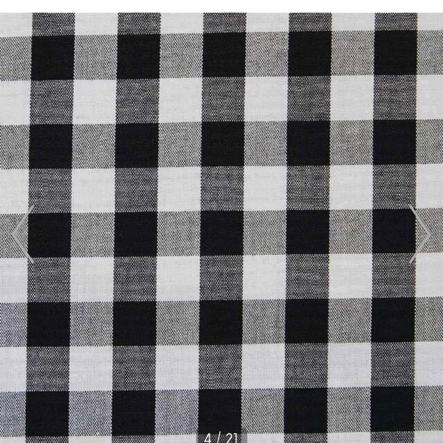 GU(ジーユー)のguフレアロングスカートギンガムチェック　M レディースのスカート(ロングスカート)の商品写真